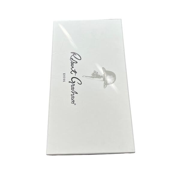 Robert Graham Barrelman Leather Sneakers In Navy Blue Size 11 - Picture 12 of 13